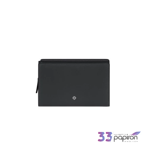Samsonite pénztárca Every-Time 2.0 Slg 340 - W 12Cc+Zip Ext 149540/1041-Black