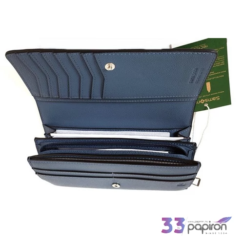 Samsonite pénztárca Every-Time 2.0 Slg 342 - L W 10Cc+2 Zc 149541/B043-Blueberry Blue