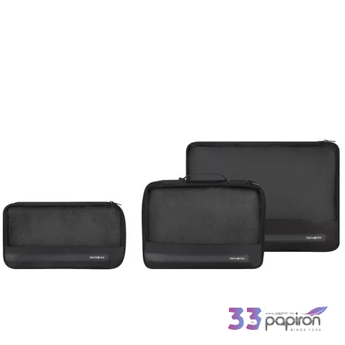 Samsonite  táska szett Ta Revolution Set Of 3 Packing Cubes 155602/1041-Black