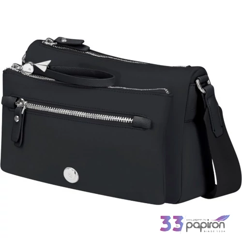 Samsonite válltáska 25' Karissa Evo Shoulder Bag + Pouch 151690/1041-Black