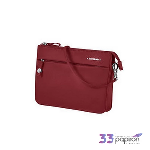 Samsonite válltáska Mini Shoulder Bag 2 Comp. Brick Red-147890/1129