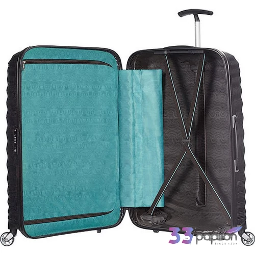 Samsontie bőrönd 69/25 Lite-Shock Spinner 69/25 62765/1041-Black