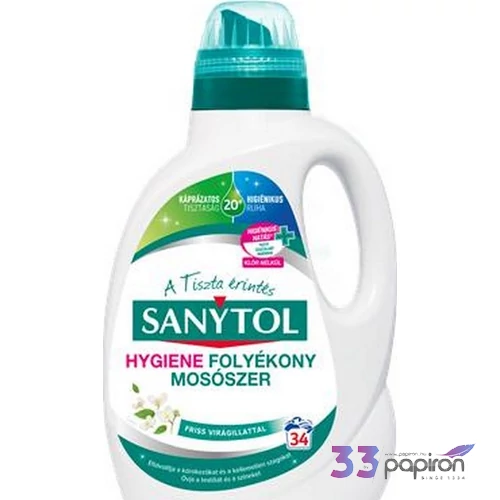 Sanytol mosószer folyékony fertőtlenítő, 1,7l 