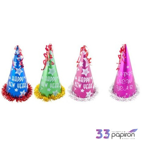 Party kalap Happy New Year 32cm