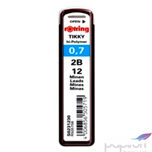 Nyomósironbetét 0,7 2B Tikky Rotring S0231230/R505706