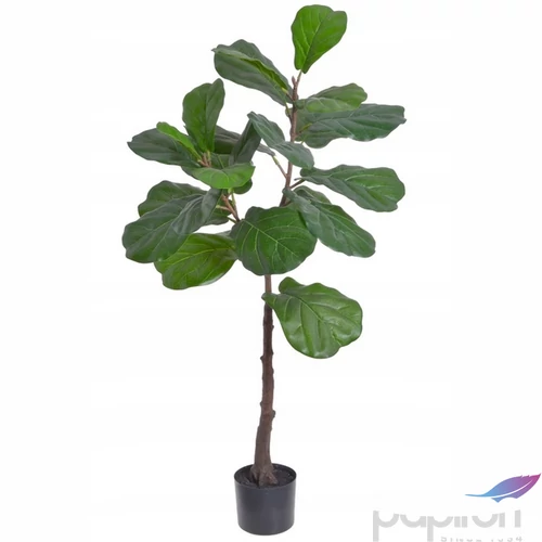 Selyemvirág - művirág 120cm zöld ficus cserépben 50x35x120cm SDDST5 élehű