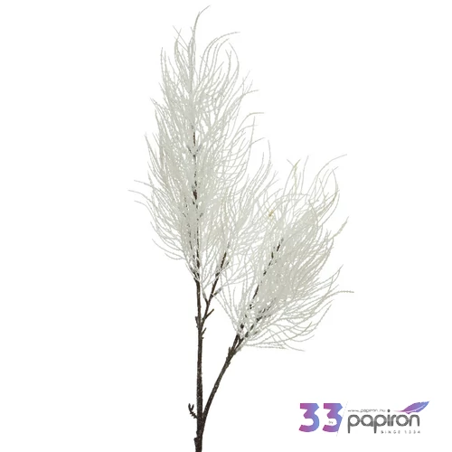 Selyemvirág - művirág 24' jeges fehér ág 30cmx15cmx96cm sdkae