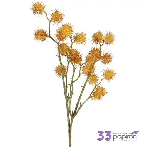 Selyemvirág művirág 81cm Liquidamber orange L20x15x81CM DST53