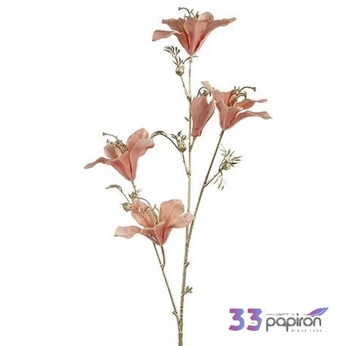 Selyemvirág művirág barack Bauhinia S pink DST53 prémium kategóriás virág