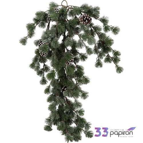 Selyemvirág - girland 95cm Cedrus glauca 95x74x23cm DST25