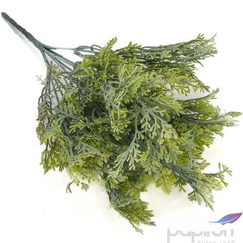 Selyemvirág - művirág csokor Smaragd thuja csokor hamvaszöld 