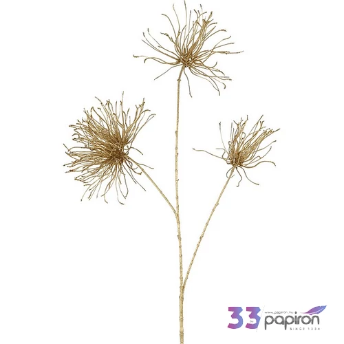 Selyemvirág művirág Művészi virág Grevillea S arany 94x24x13cm DST