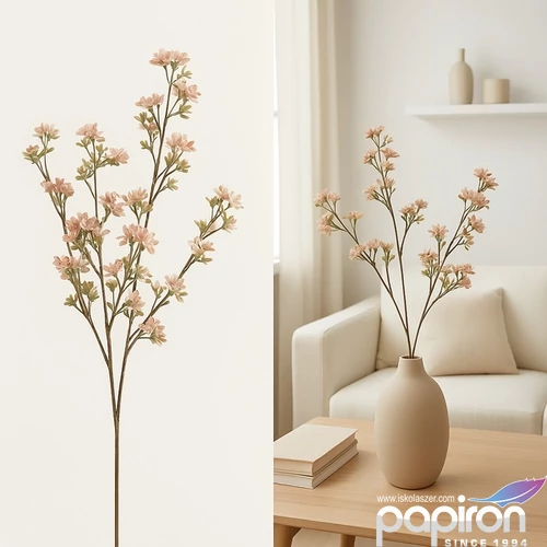 Selyemvirág - művirág Prunus pink SDDST53