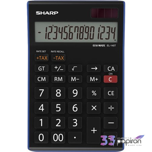 Számológép Sharp EL145A asztali számológép SH145TBL