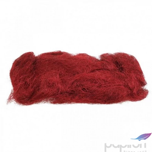 Sisal Folia gyapjú 50g sötét piros 