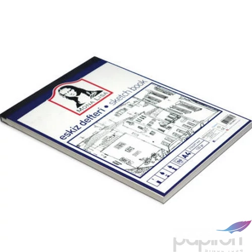 Skiccfüzet A4 Mona Lisa 50 lapoS 120g-os sketch book BN05-4