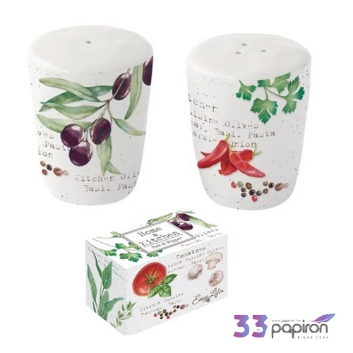 Só+borsszórószett Porcelán dobozbanHome