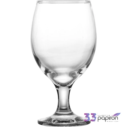 Sörös kehely 385ml víztiszta Kouros 16x8,6cm