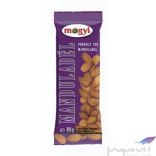 Sós kekszek Mogyi Sós, pörkölt mandula 80g KHE099