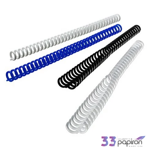 Spirál 12 mm GBC műanyag, 95 lap fehér GBC388057