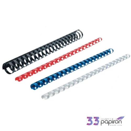 Spirál 12mm piros Fornax 56-80 lap