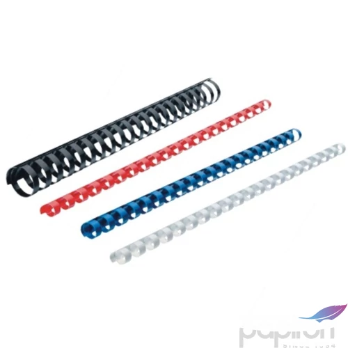 Spirál 12mm piros Fornax 56-80 lap