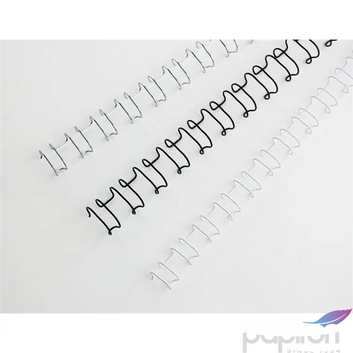 Spirál 14 mm GBC fém, 2:1, 130 lap MultiBind 21, ezüst GBC161438