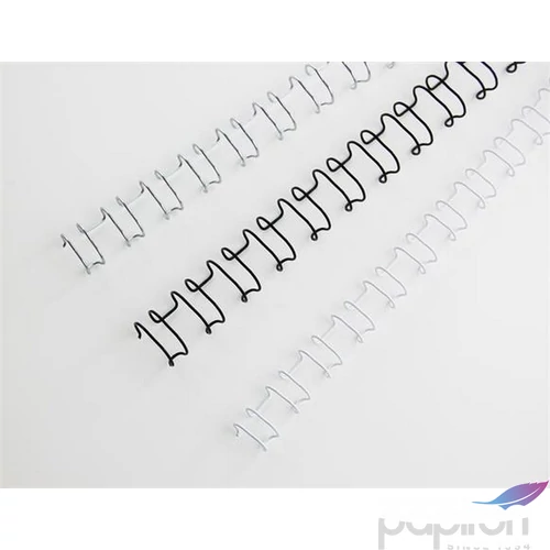 Spirál 6 mm GBC fém, 2:1,55 lap MultiBind 21,  ezüst GBC160431