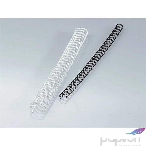 Spirál fém Fellowes 3:1, 10 mm, 51-80 lap, ezüst 