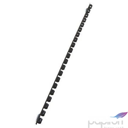 Spirál műanyag Victoria 6 mm, 10-20 lap, fekete 