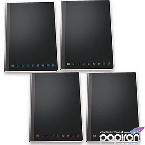 Spirálfüzet 8x12cm Pigna Monocromo varrott PPL 70lapos 02315631R
