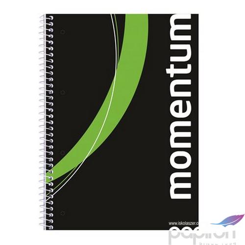 Spirálfüzet A4 Victoria Momentum 90lap lefűzhető lapok sima Irodai füzet Victoria 908000CCWG