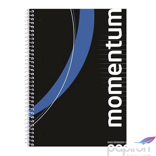 Spirálfüzet A4 Victoria Momentum 90lap fefűzhető lapok vonalas Irodai füzet Victoria 908100CCWG