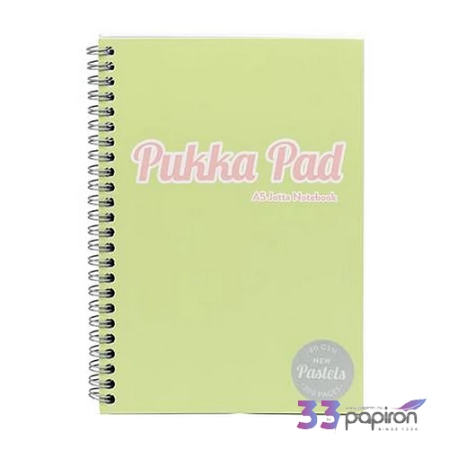 Spirálfüzet A5 vonalas 100lap PUKKA PAD 