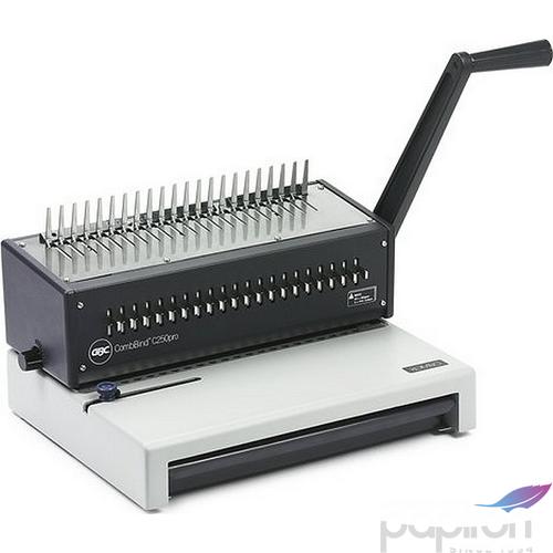 Spirálozógép GBC CombBindC250P 450lap műanyag spirálkötéshez CombBind C250Pro