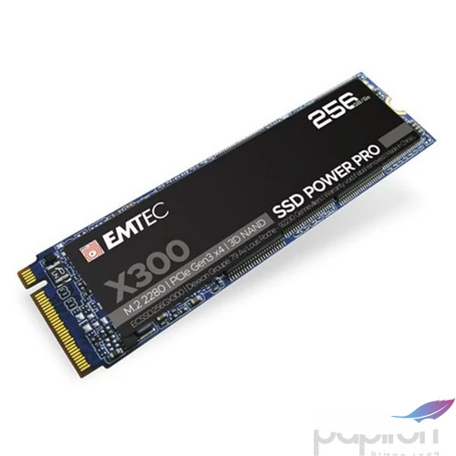 SSD (belső memória) 256GB M2 NVMe 1700/1000 MB/s EMTEC X300