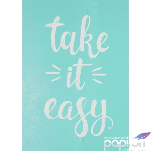 Stencil sablon 147x210mm take it easy