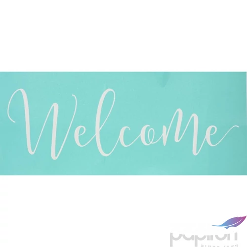 Stencil sablon 370x150mm Welcome