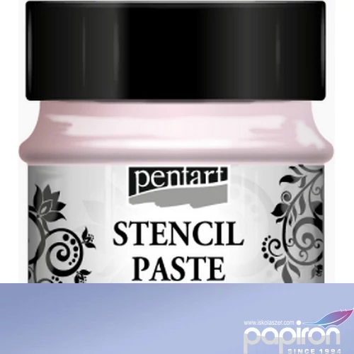 Stencilező paszta 50ml gyöngyház orgonalila