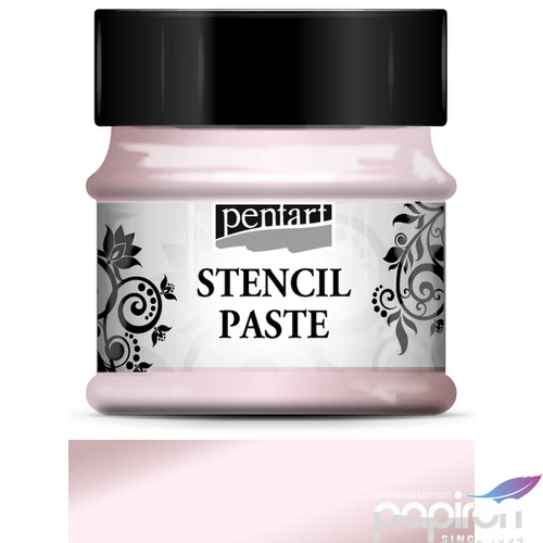 Stencilező paszta gyöngyház 50ml Pentart vattacukor