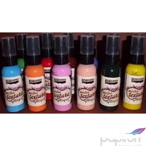 Stencilező permetfesték 50ml Pentart Media spray - gyömbér