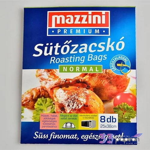 Sütőzacskó normá 8db 25x38cm MAZZINI Premium