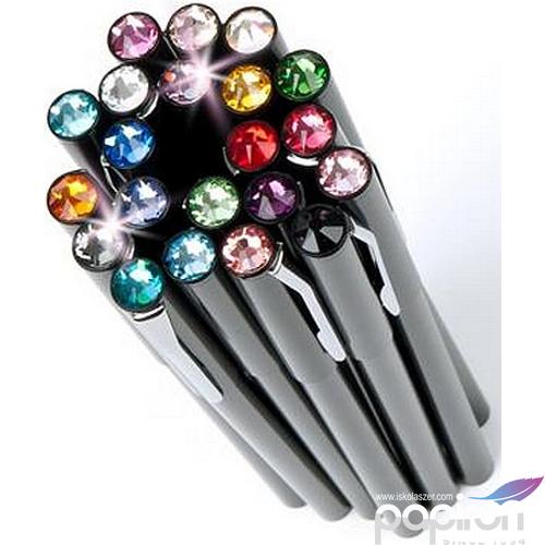 Swarovski toll M. fekete testű Mágneses Színjátszós Opál Kristály Graví Made With Swarovski Elements