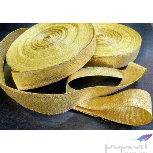 Szalag 25mm x 50m arany