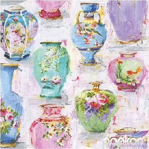 Szalvéta Ambiante Vases papírszalvéta 25x25cm,15db-os