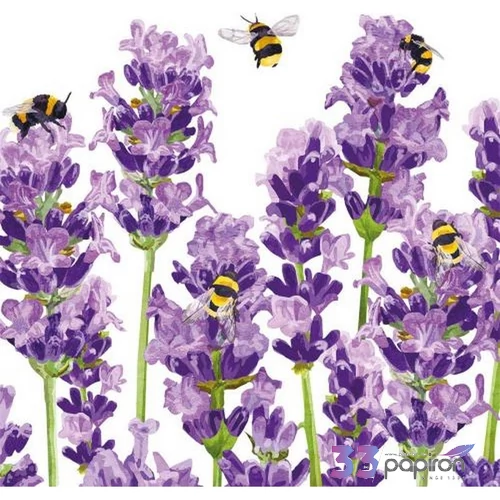 Szalvéta 25x25cm Bees
