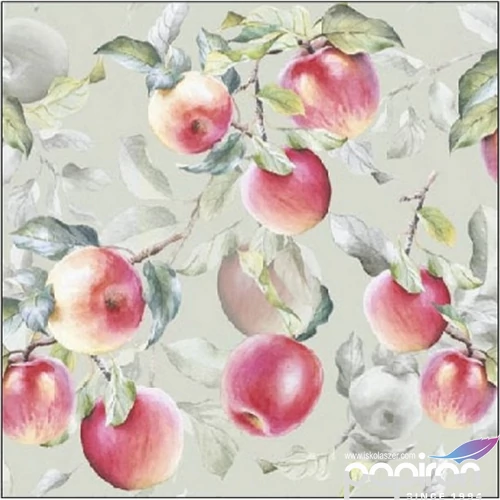 Szalvéta 25x25cm Fresh Apples Green  20db-os