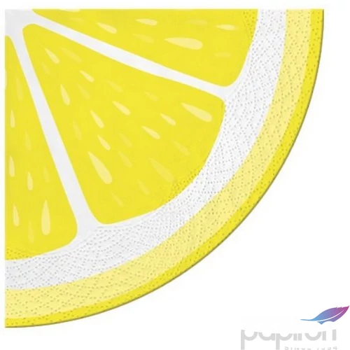 Szalvéta 32cm Just Lemon 12 db-os 