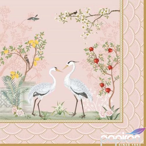 Szalvéta 33x33cm 20 db-os,Jardin de Reves