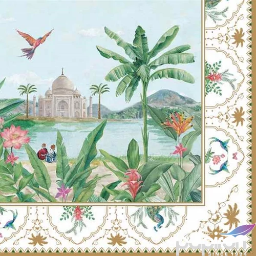 Szalvéta 33x33cm 20db/csomag, Paradise Sauvage 